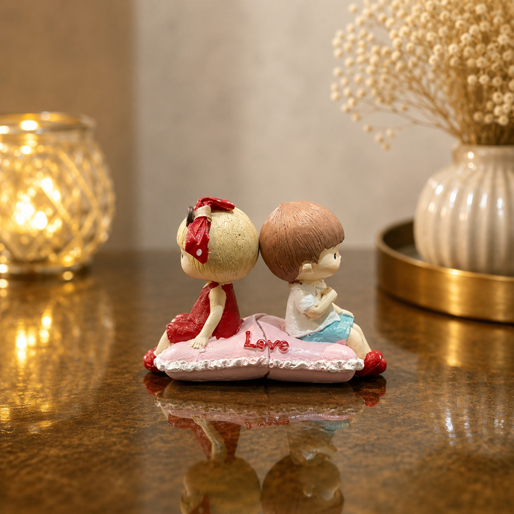 مجسمه دکوری زوج عاشق | طرح Love