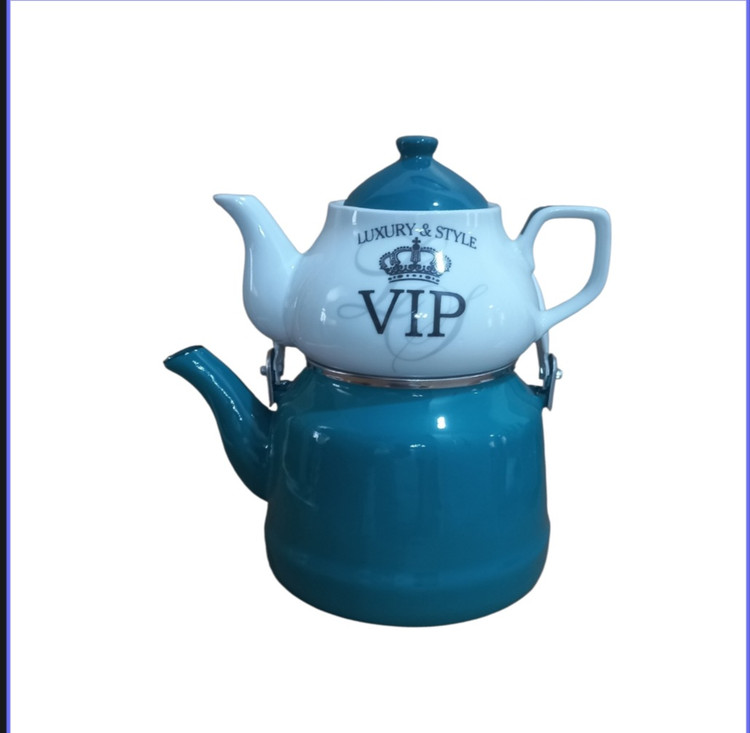 ست کتری و قوری VIP | مدل Luxury & Style